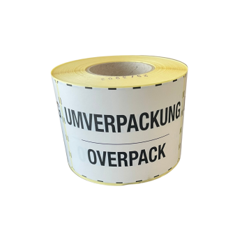 shippinglabel Overpack, 74x105 mm, Paper